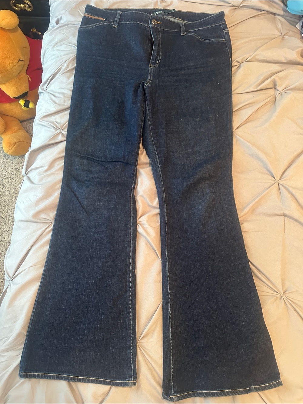 Ralph Lauren Dark Blue Flare Jeans